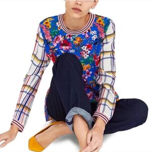 ZARA Women Long Sleeve Floral Blouse, XS, RN#7730🌸